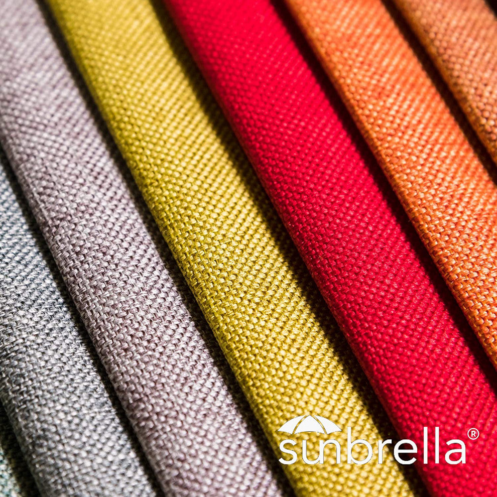 6' Round Auto Tilt Market Umbrella, Black Sapphire Frame, Macaw