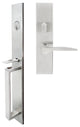Toronto Lever, Mortise Entry Handleset, Left Hand Reverse, Satin Stainless Steel