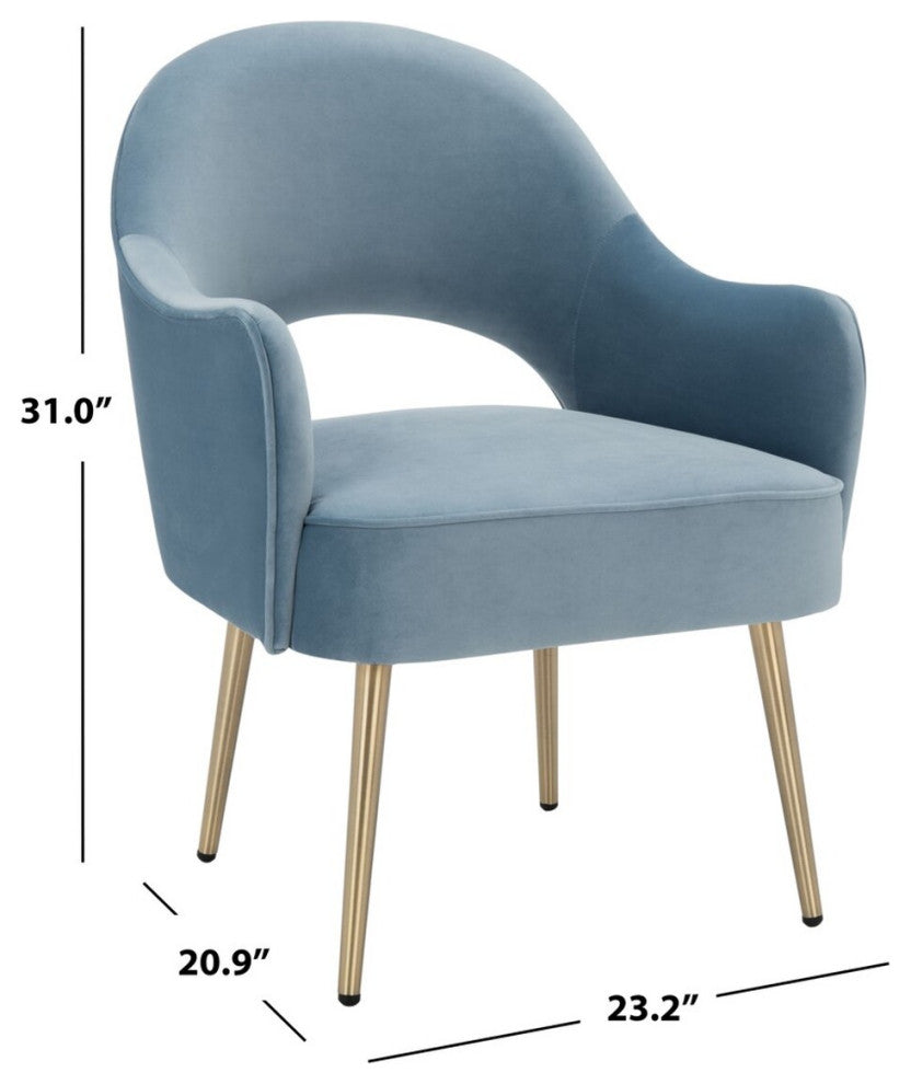 Safavieh Dublyn Accent Chair, Light Blue