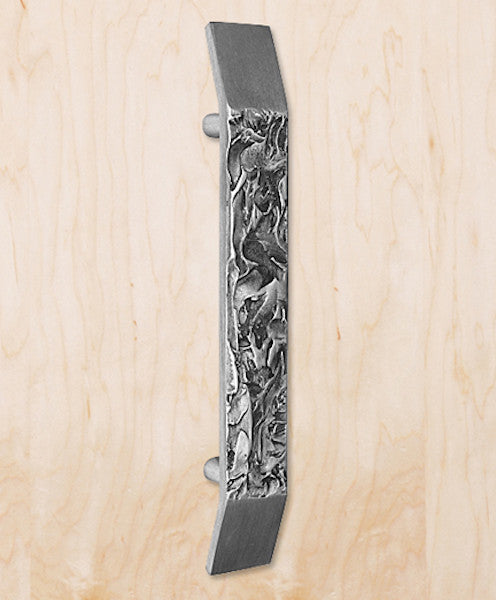 Rustic 18.5" Entryway Door Pull, Satin