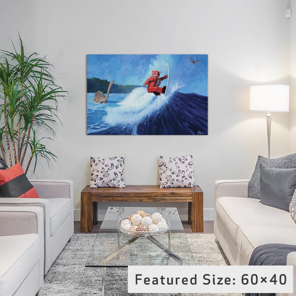 "Surfer Joe" by Eric Joyner, 40x26x1.5