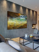 "Waterfall Impressions" Painting Print on Canvas by Chris Vest