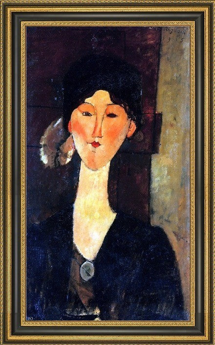 Amedeo Modigliani Beatrice Hastings Standing by Door