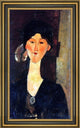 Amedeo Modigliani Beatrice Hastings Standing by Door