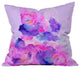 Deny Designs Viviana Gonzalez Watercolor Love 1 Outdoor Throw Pillow
