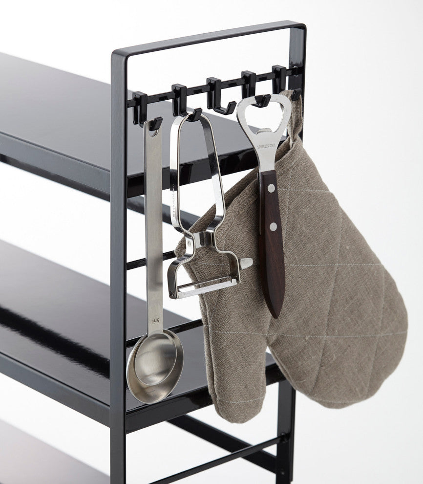 Tower Countertop 3-Shelf Rack, Black