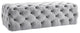 Kaylee Grey Velvet Ottoman
