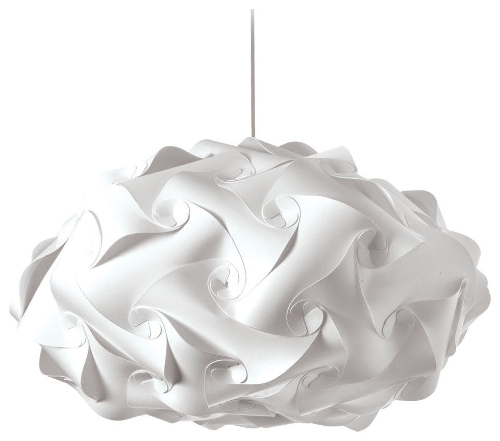 Globus 3-Light Pendant, White