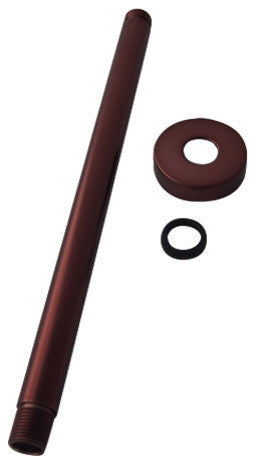 Fontana 8" Oil Rubbed Bronze Ceiling Mount Shower Head Arm With 1/2" Npt Thread