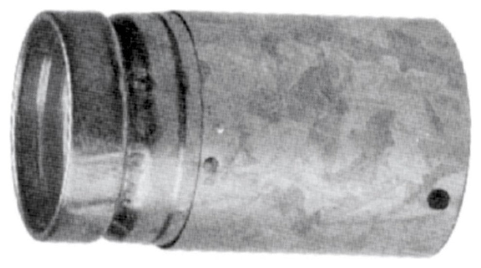 Selkirk 104082 Adjustable Pipe Round Type B Gas Vent, 4" x 12"