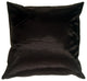 Pillow Decor - Black with White Spring Flower and Ferns Pillow