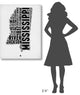 "Mississippi Word Cloud 2" Fine Art Print
