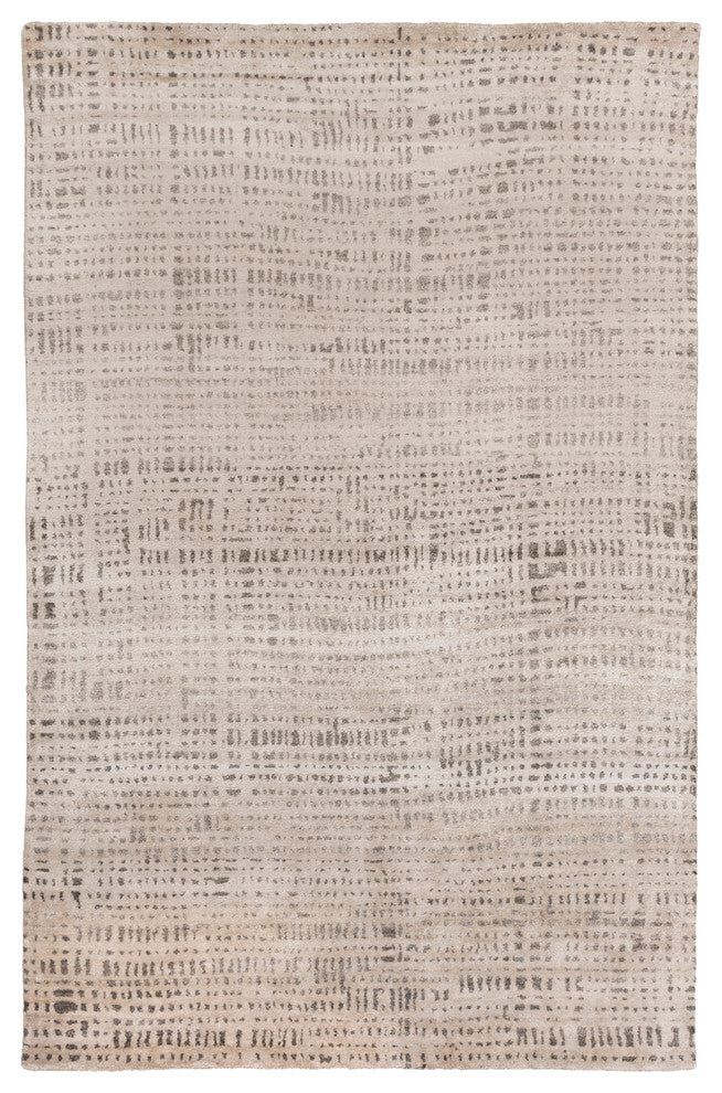 Surya Ludlow LUD-2001 Modern Area Rug, Ivory, 4' x 6' Rectangle