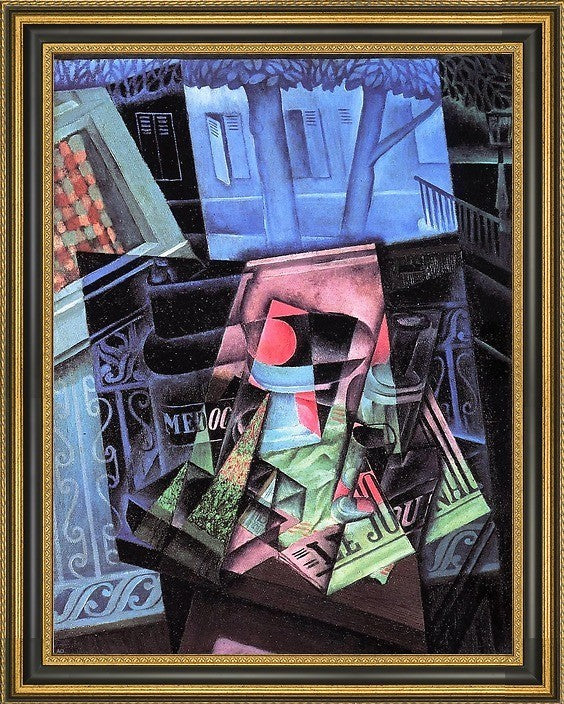 Juan Gris Still Life before an Open Window (Place Ravignan)