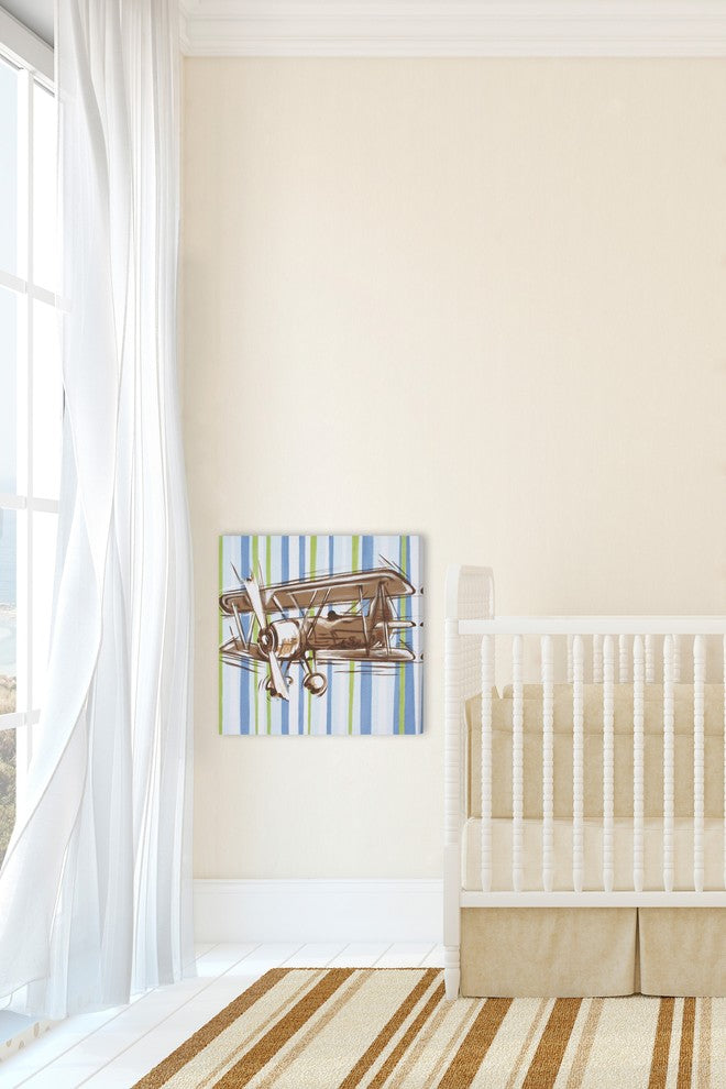 Marmont Hill, "Contemporary Flyer" by Reesa Qualia on Wrapped Canvas, 18x18