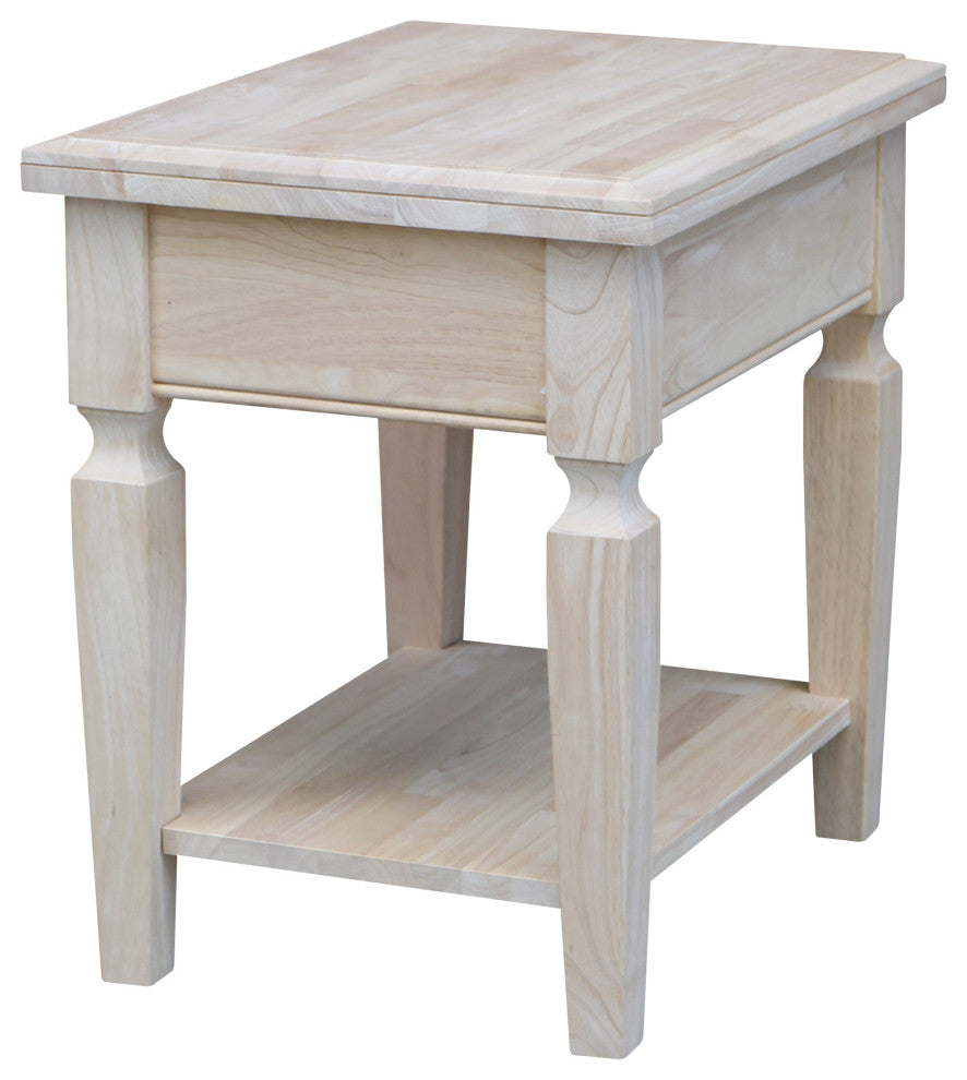 Vista End Table, Unfinished