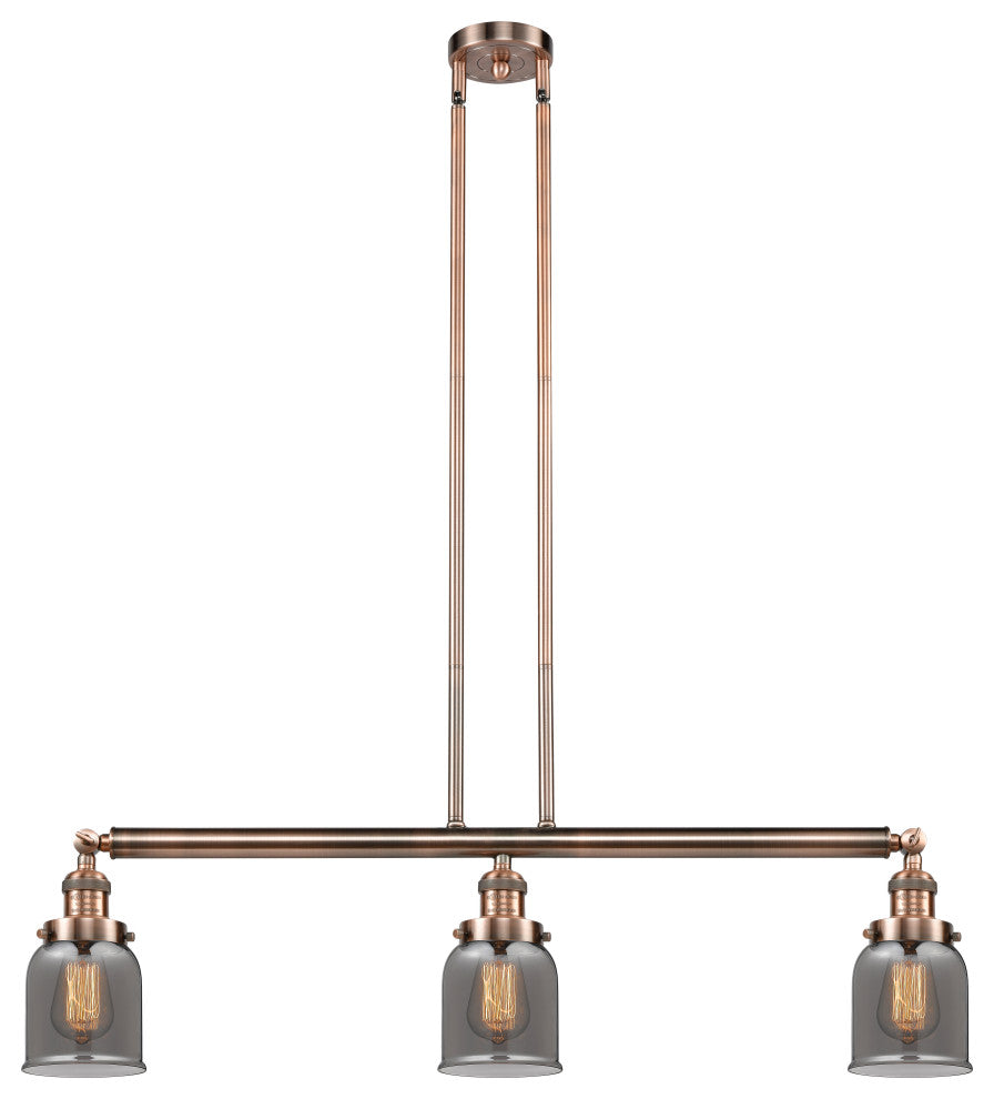 Innovations Lighting 213-Ac-S-G53-Led 3 Light Dimmable Led Island Light