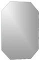 Decor Wonderland Frameless Octagon Scallop Beveled Mirror