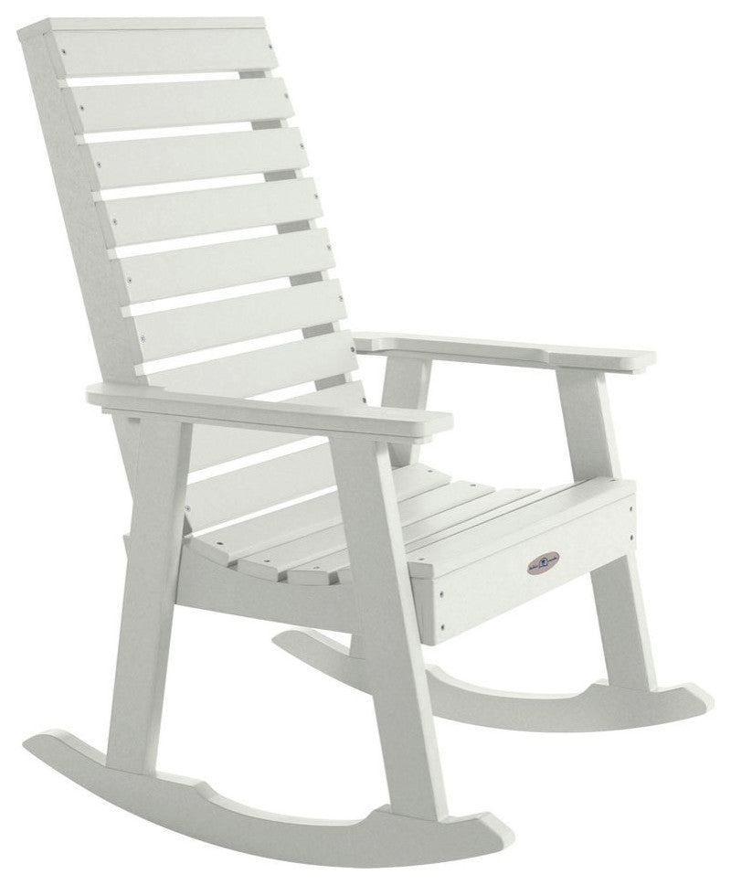 Riverside Rocking Chair, Coconut White
