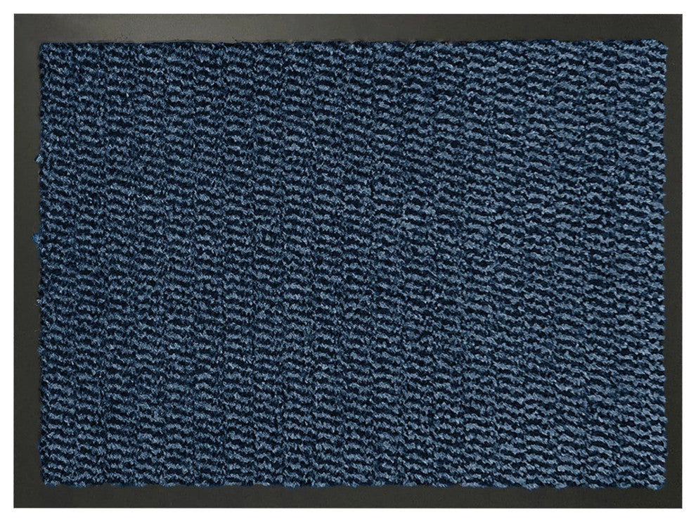 Indoor Door Mat Lisa 31 L x 24 W Inch PP-PVC - Blue