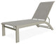 Kendall Sling Stackable Outdoor Chaise Lounge, Burke/Storm
