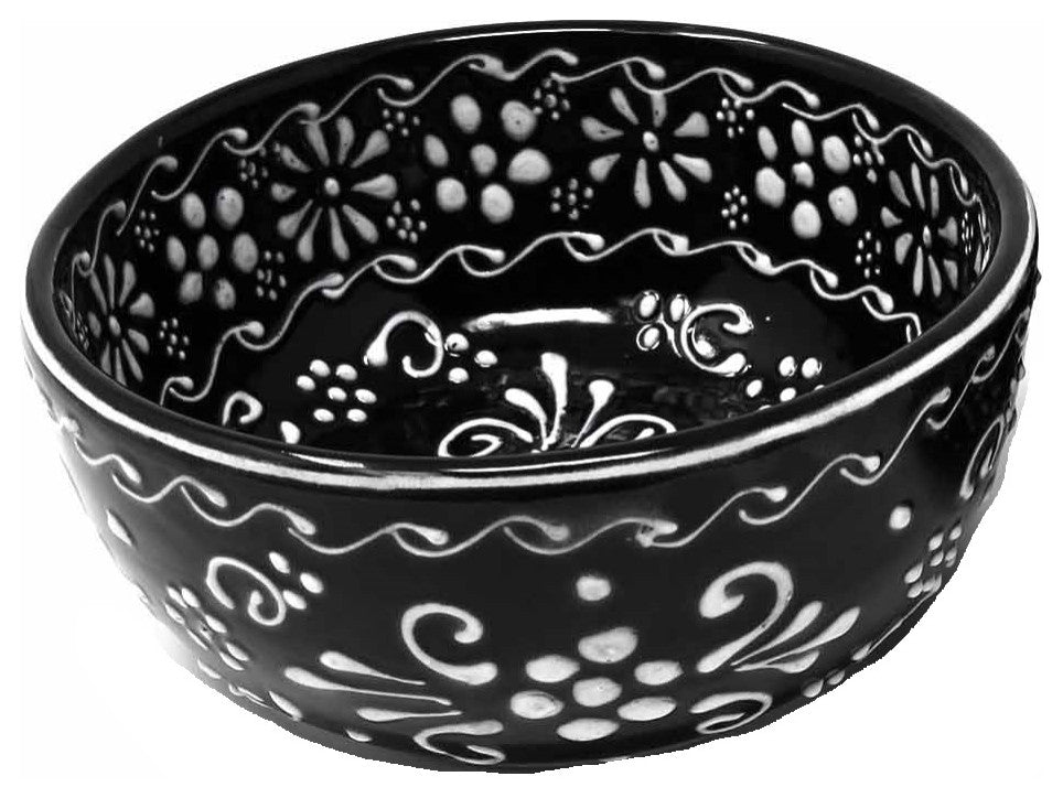 Half Moon Bowls, Ink, Set of 2