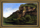 Gustave Courbet Rocks at Mouthier Framed Premium Canvas Print, 16"x24"