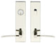 SF217 Horizon Lever, Tubular Entry, Double Cylinder, 2-3/8" Backset, Polished SS