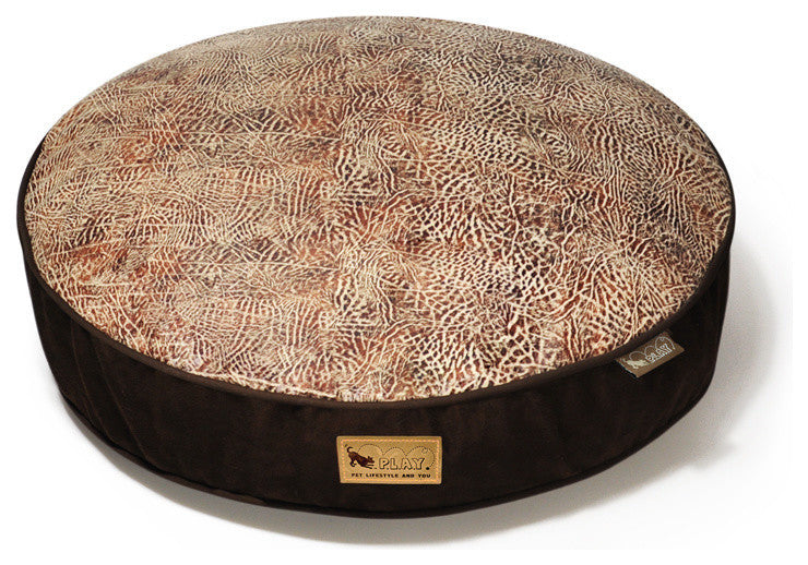 Round Bed Savannah, Brown, Small