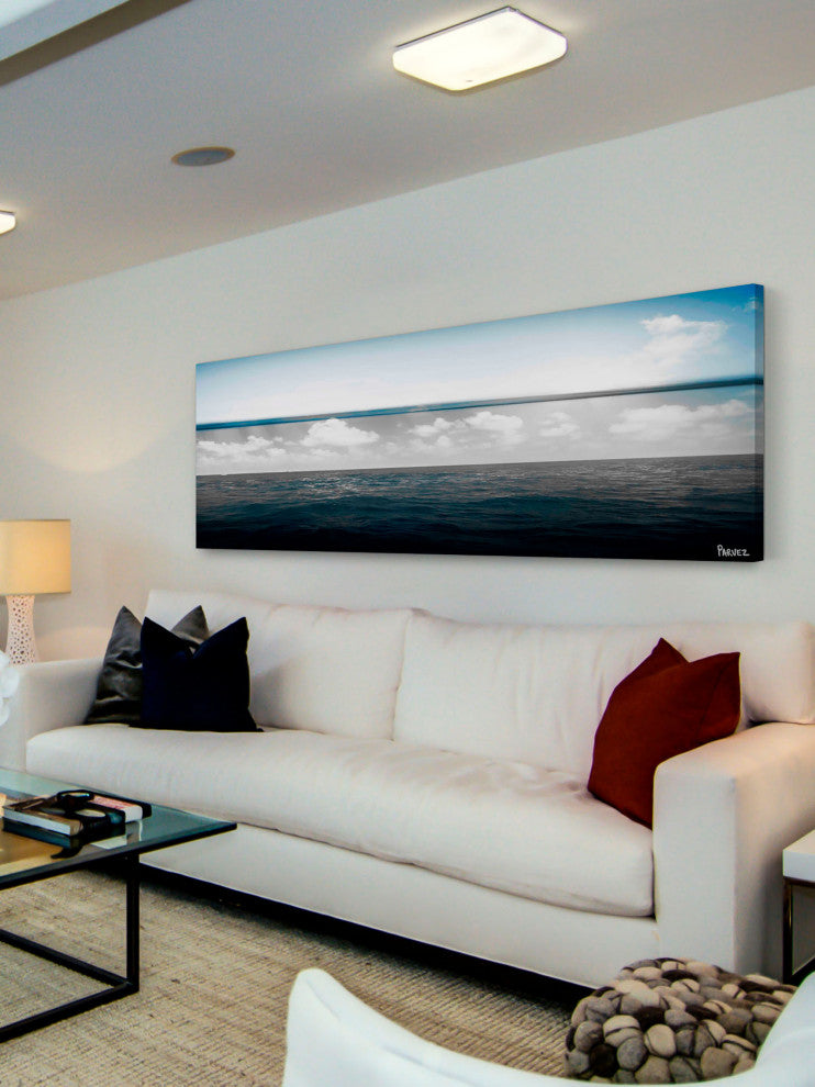"Fading Clouds" Print on Canvas, 60"x20"