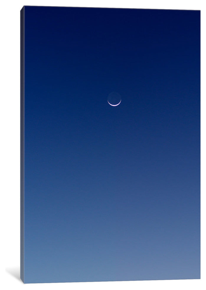 "Blue Gradient" Wrapped Canvas Art Print, 18x12x1.5