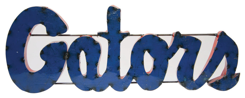 Florida Gators Recycled Metal Wall Decor