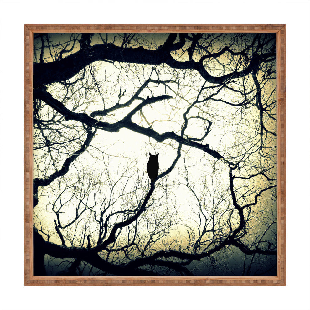 Shannon Clark Mysterious Woods Square Tray Square Tray