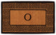 The Grecian Monogram Doormat, Extra-Thick 3'x6', Letter O