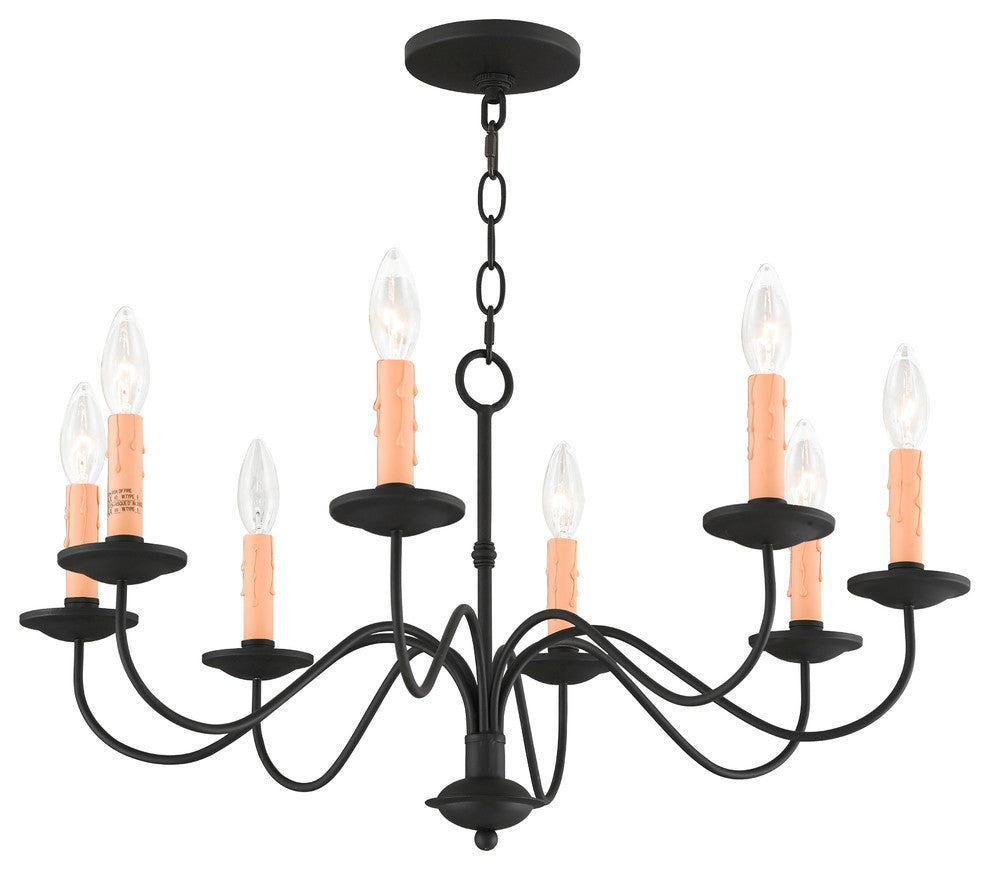 Heritage Chandelier, Black