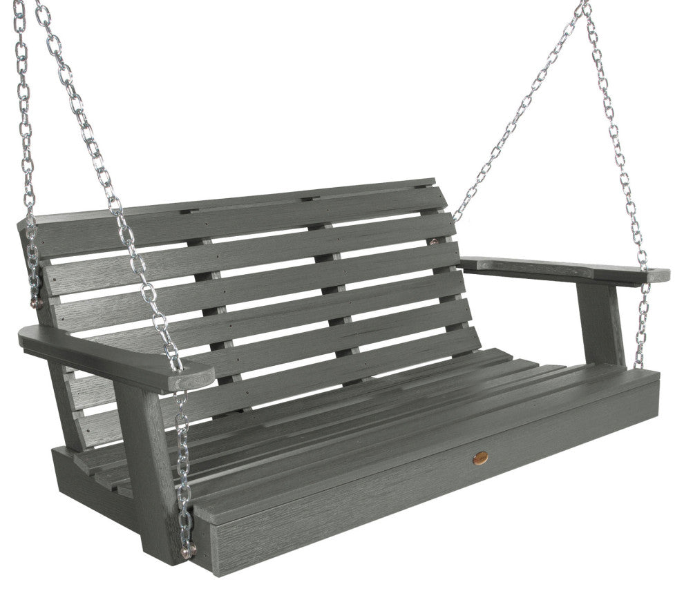 Weatherly Porch Swing, Coastal Teak, 4'
