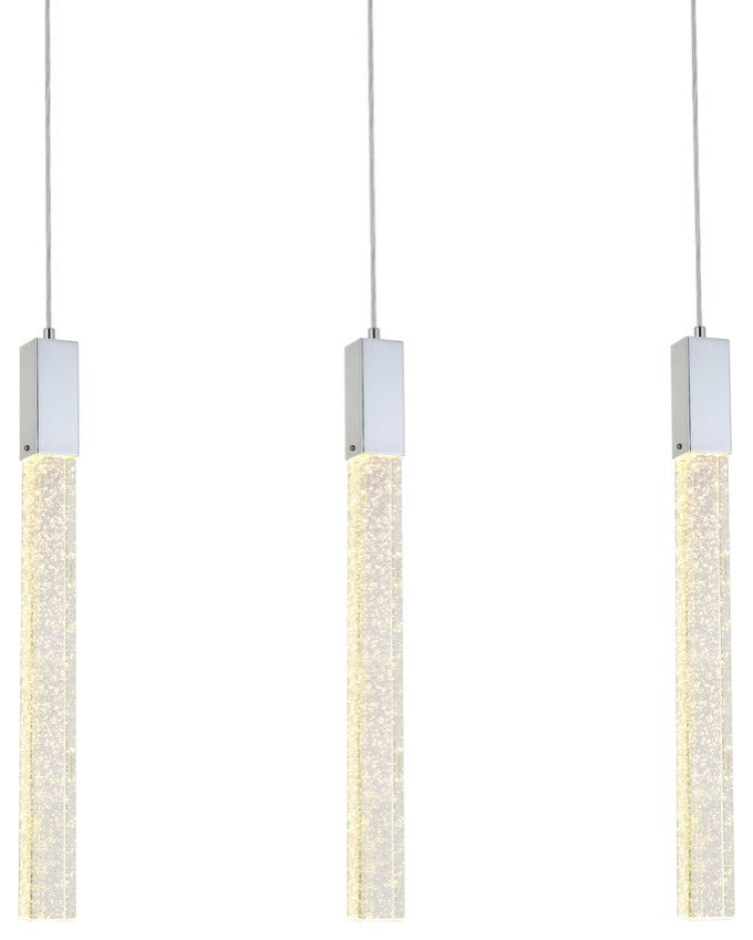 Wade 3-Light Pendant, Chrome