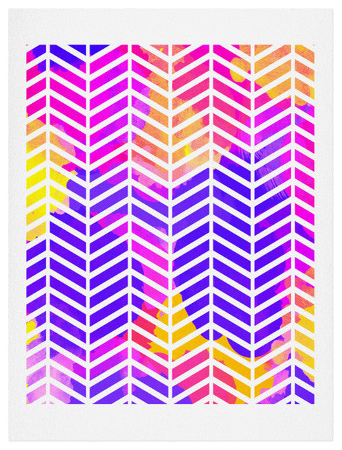 Deny Designs Rebecca Allen Purple Bliss Art Print