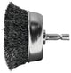 Wire Drill Cup Brush,, 1-3/4", Coarse