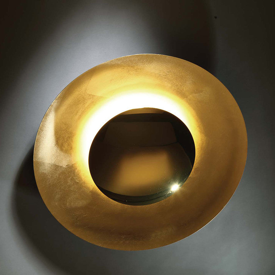 Modern Forms Blaze LED Wall Sconce, Gold Leaf, 18"