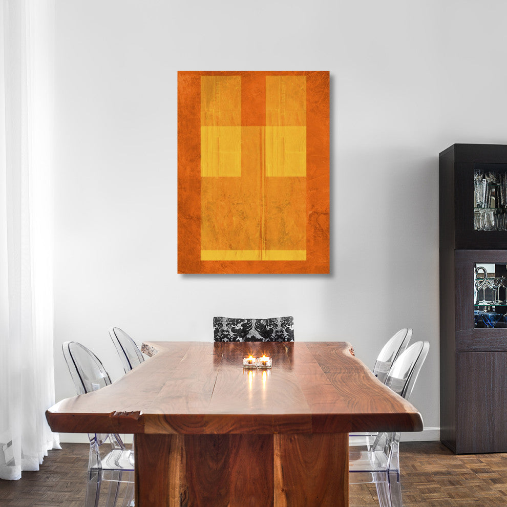 "Orange Paper 1" Fine Art Print