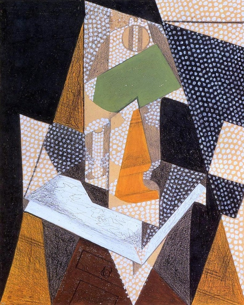 Juan Gris Lamp - 20" x 25" Premium Canvas Print