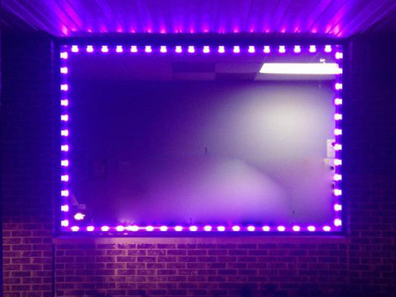 20 ft. Storefront Purple LED Light with UL Power Supply