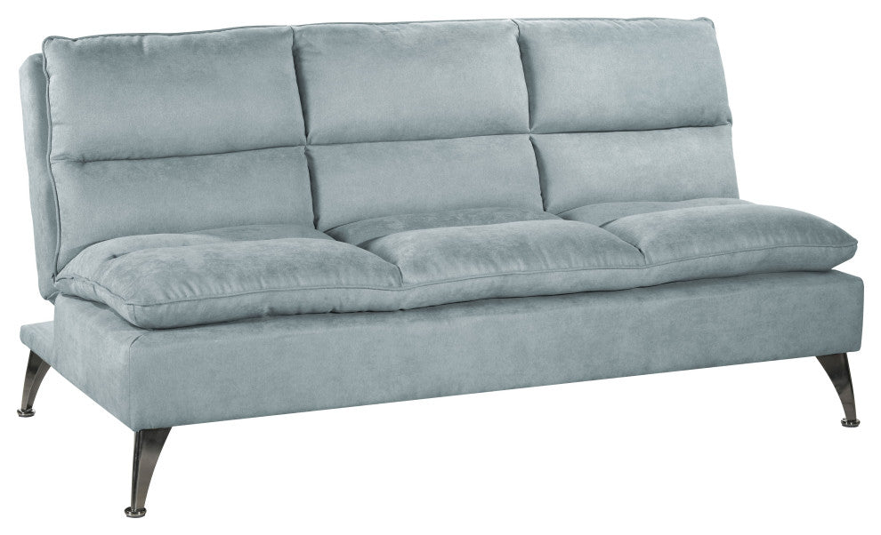 Sealy Santa Cruz Futon Sofa Convertible, Teal