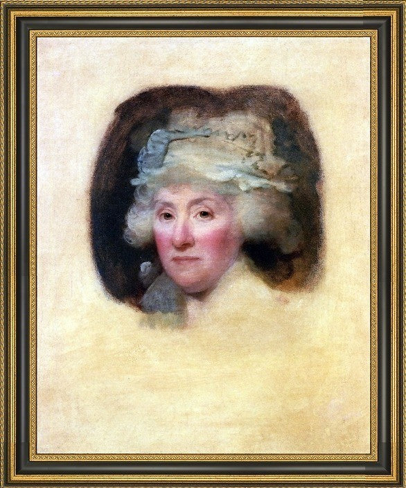 Gilbert Stuart Mrs. Robert MorrisFramed Premium Canvas Print, 16"x20"