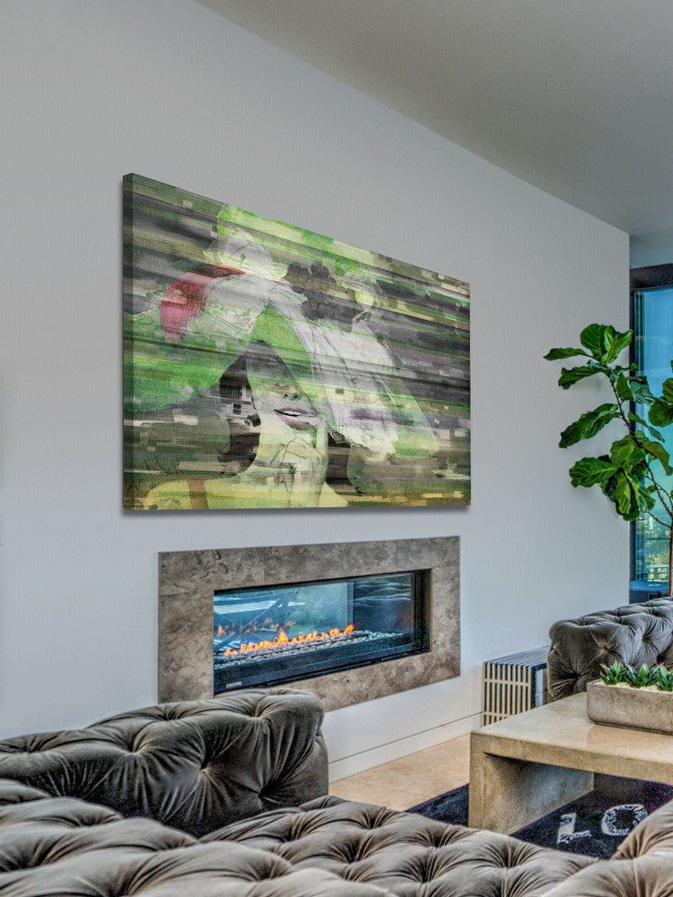 "Tempted" Print on Canvas Multi, 45"x30"