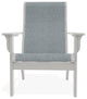 Adirondack Sling Outdoor Adirondack Armchair, Charm/Snow