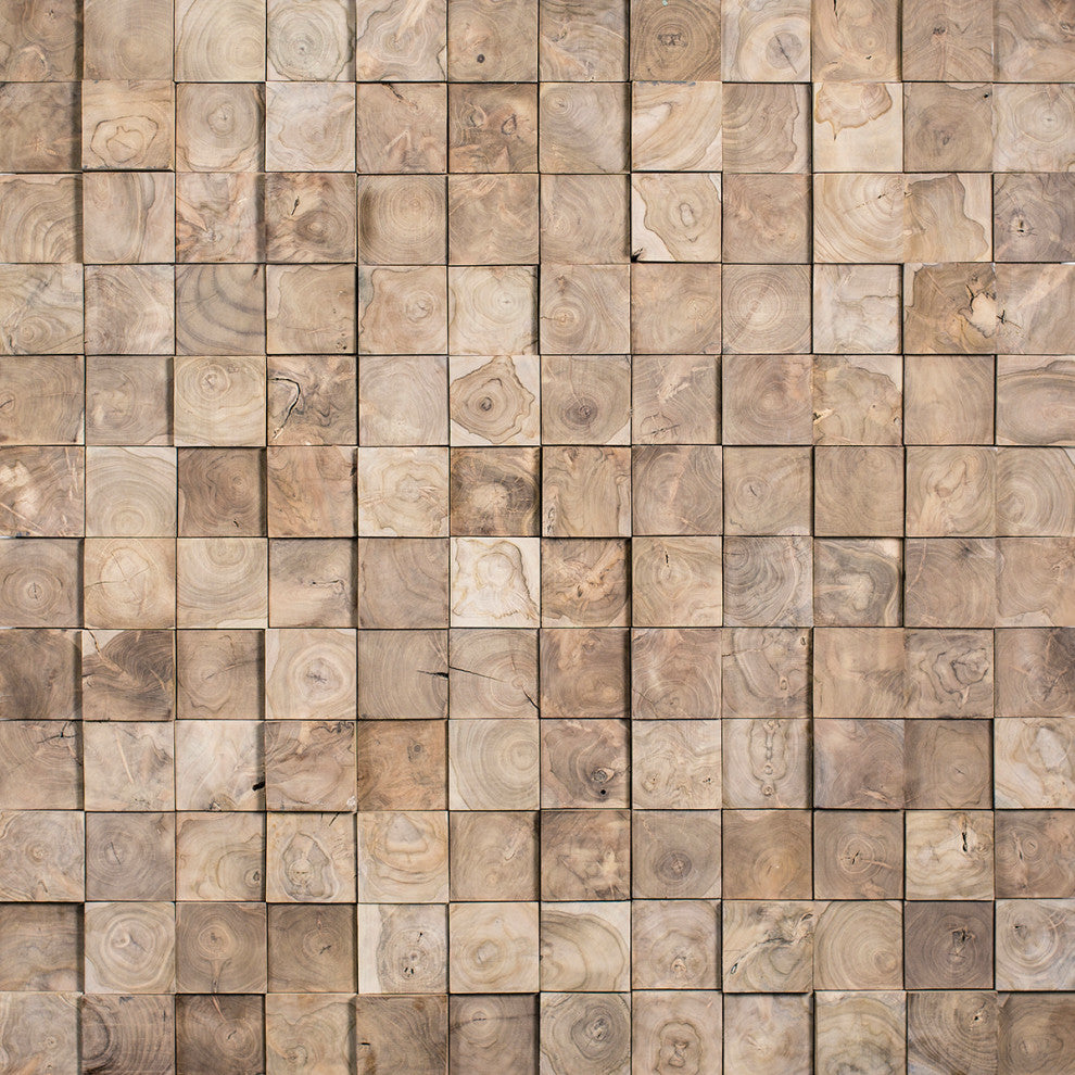 Jungle80 Reclaimed wood tiles Wonderwall Studios - 2.47 Sq.ft. Per Box