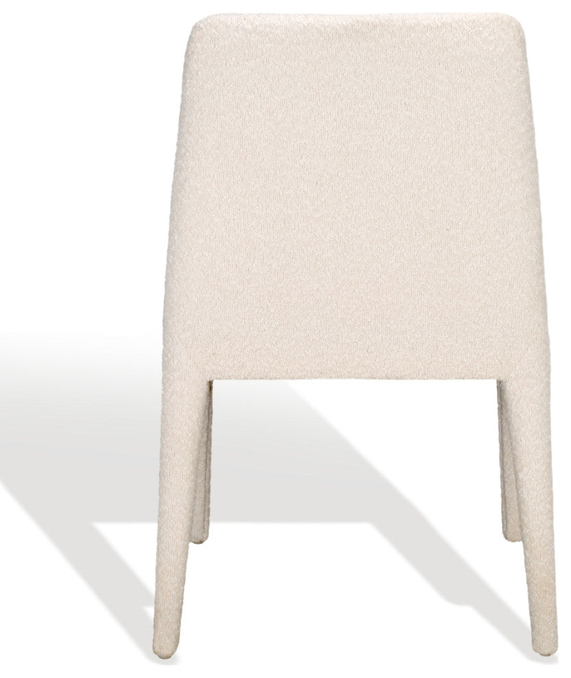 Safavieh Couture Derrick Boucle Dining Chair, Ivory