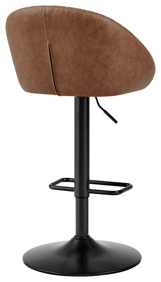 Watson PU Gaslift Swivel Bar Stool